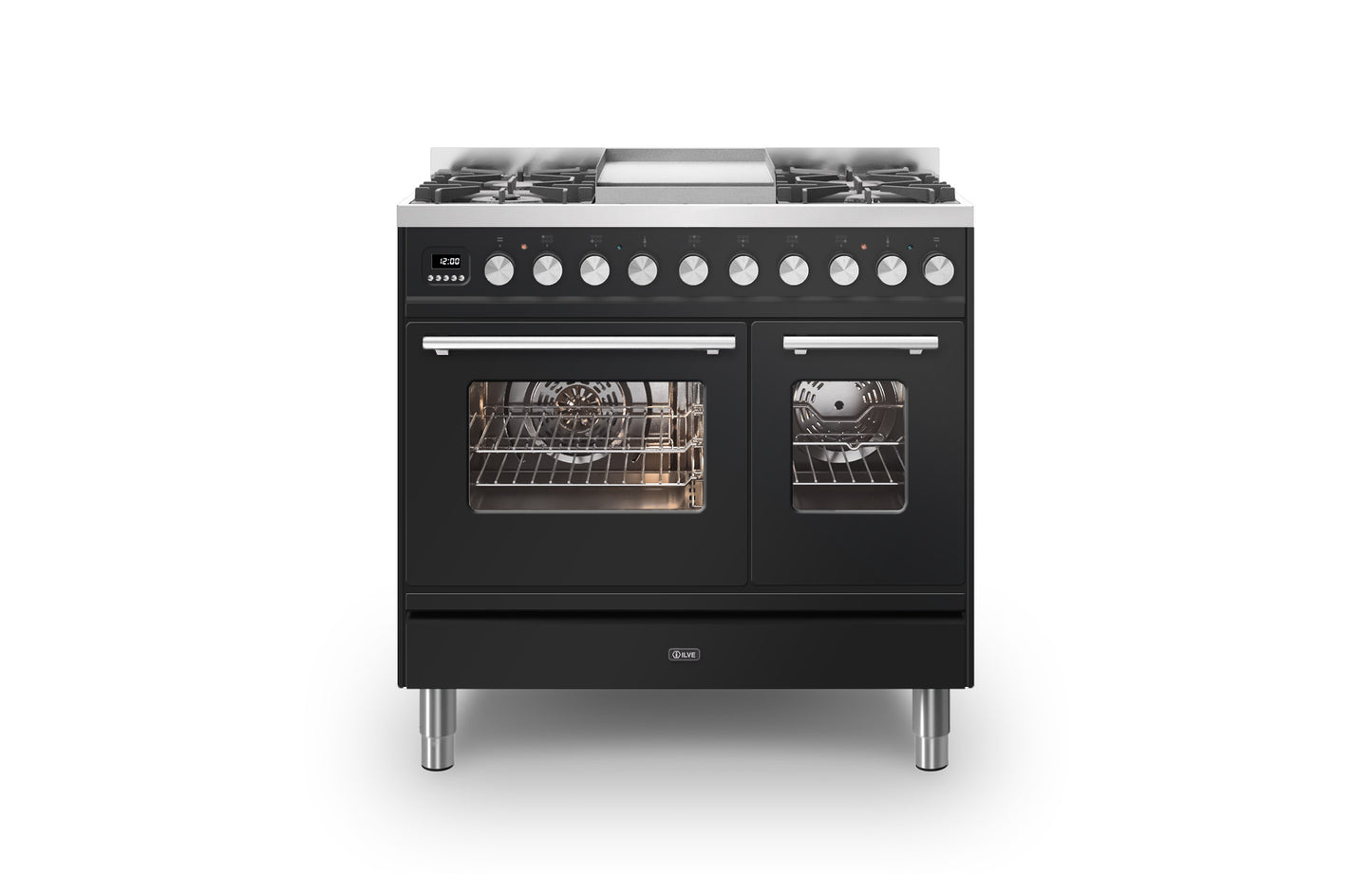 Ilve Roma 90 Twin Fry-Top