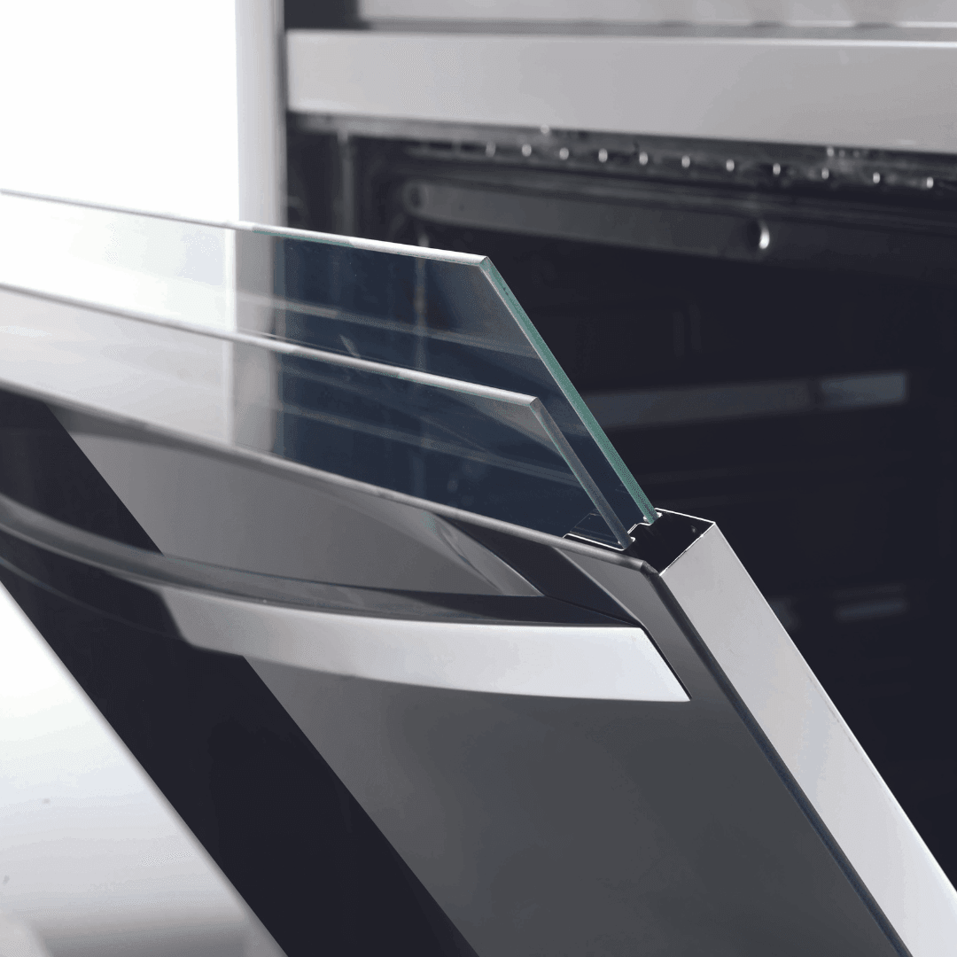 Italia 90 cm Gas Range Cooker - Black Matte - Lofra Cookers