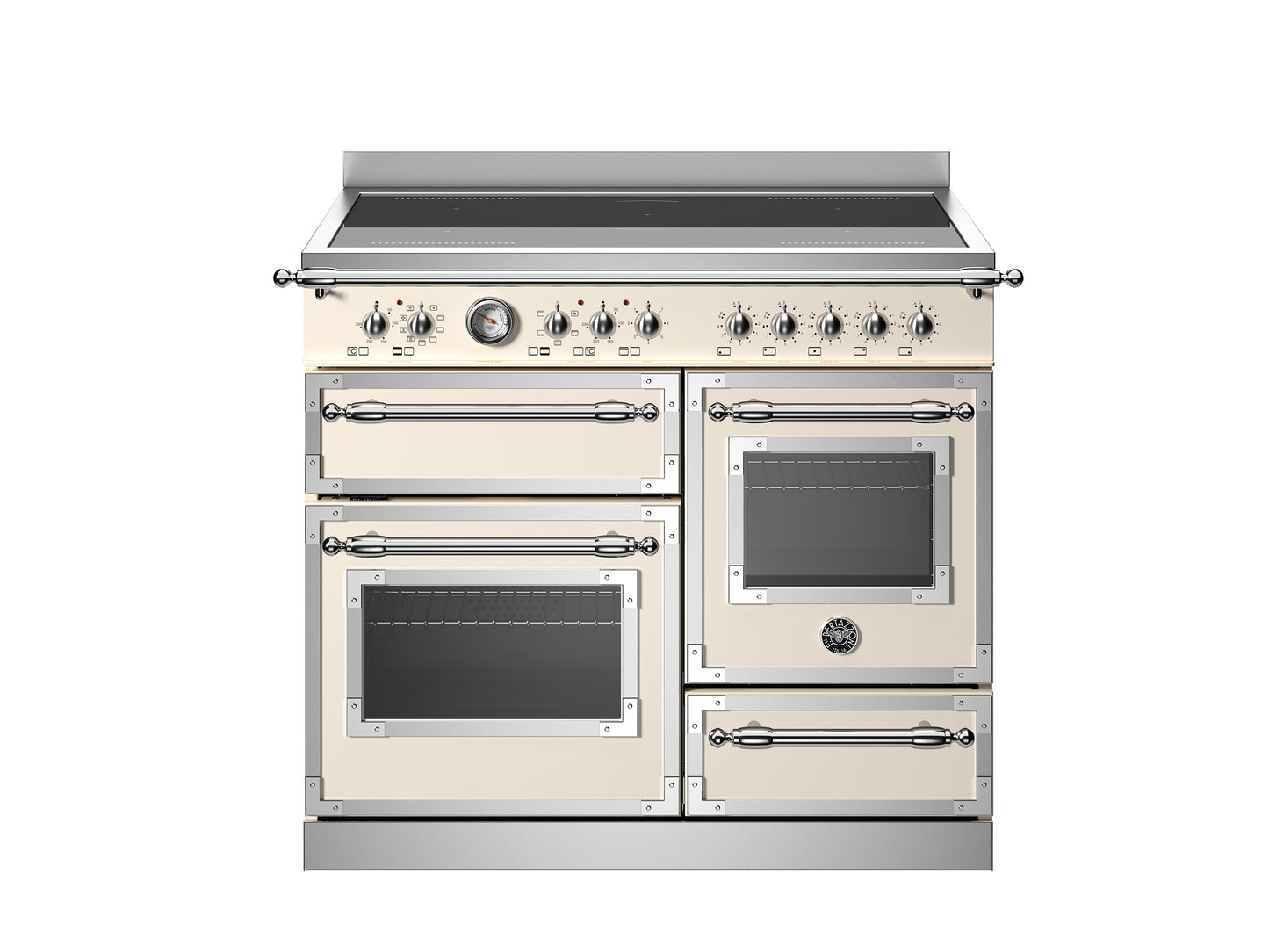 Bertazzoni Heritage Series, 100 cm induction top, electric triple oven