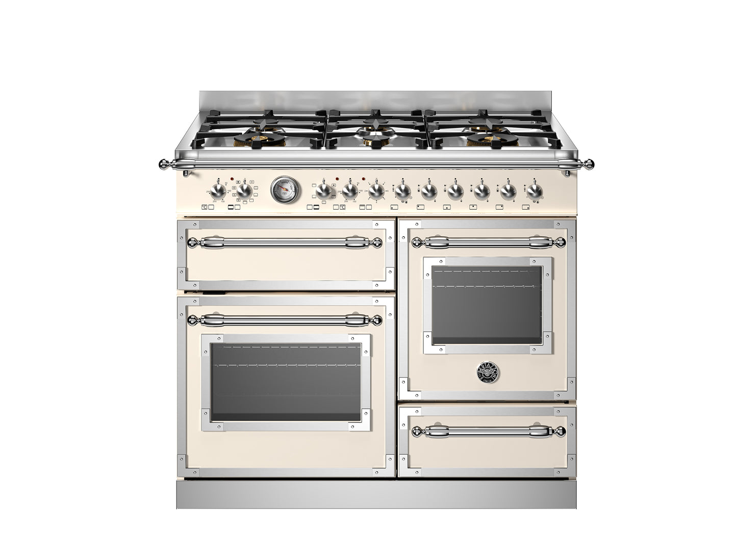 Bertazzoni Heritage Series, 100 cm 6-burner, electric triple oven