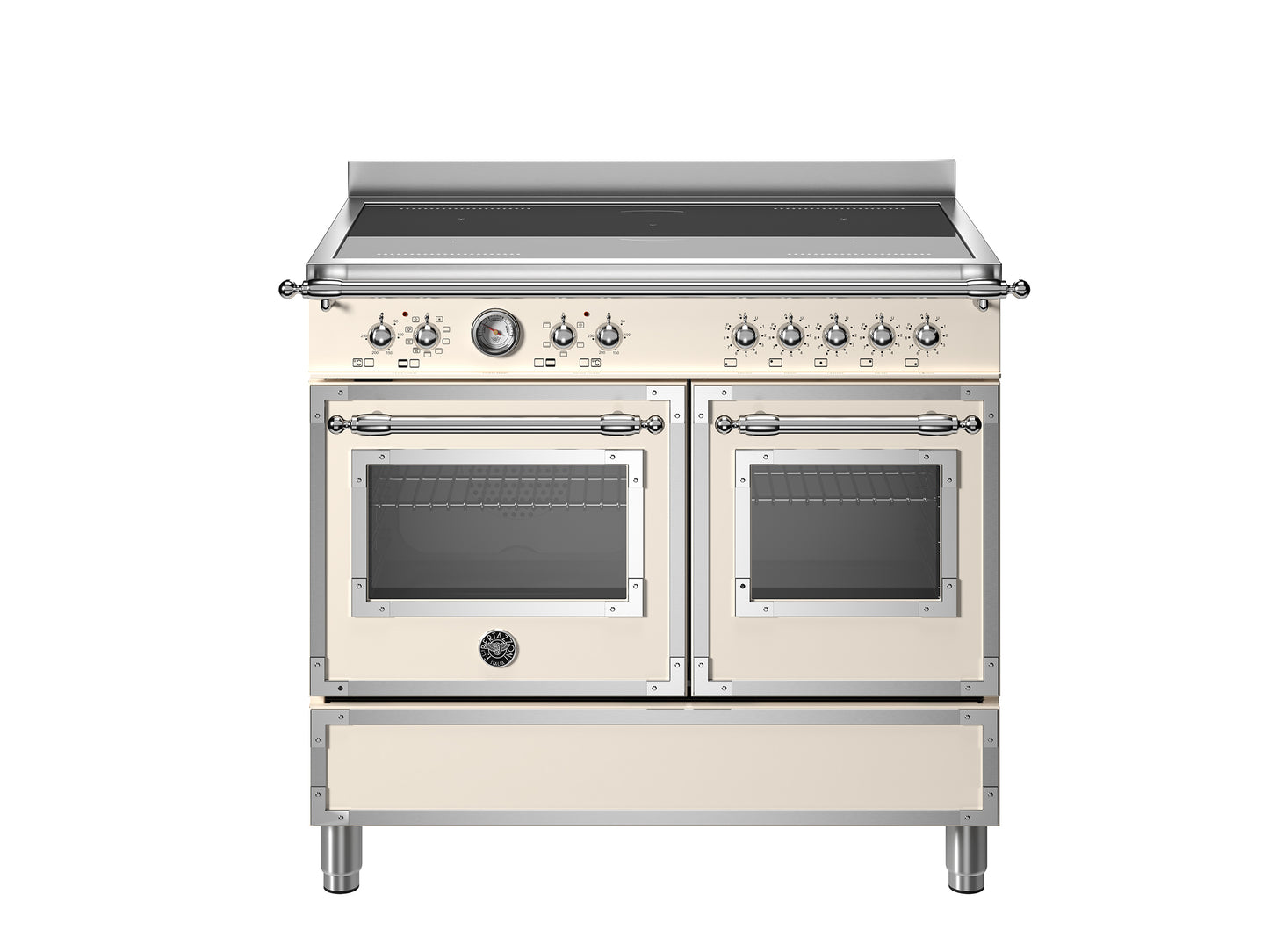 Bertazzoni Heritage Series, 100 cm induction top, electric double oven