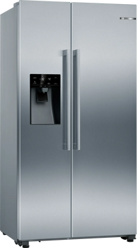 Bosch KAD93AIERG Series 6 American Fridge Freezer, Plumbed, Stainless Steel, E Rated