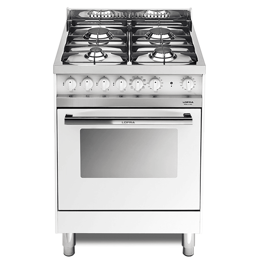 Lofra Maxima 60cm Dual Fuel Range Cooker - Stainless Steel (60010005)