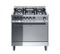 Maxima 80 cm 5 - Burner Dual Fuel Range Cooker - Stainless Steel