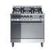 Maxima 80 cm 5 - Burner Dual Fuel Range Cooker - Stainless Steel
