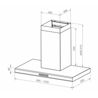 Modern Hood 90 cm - T 90 - Lofra Cookers