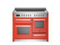 PRO115I3EXT 110 cm induction top, electric triple oven, Professional Series