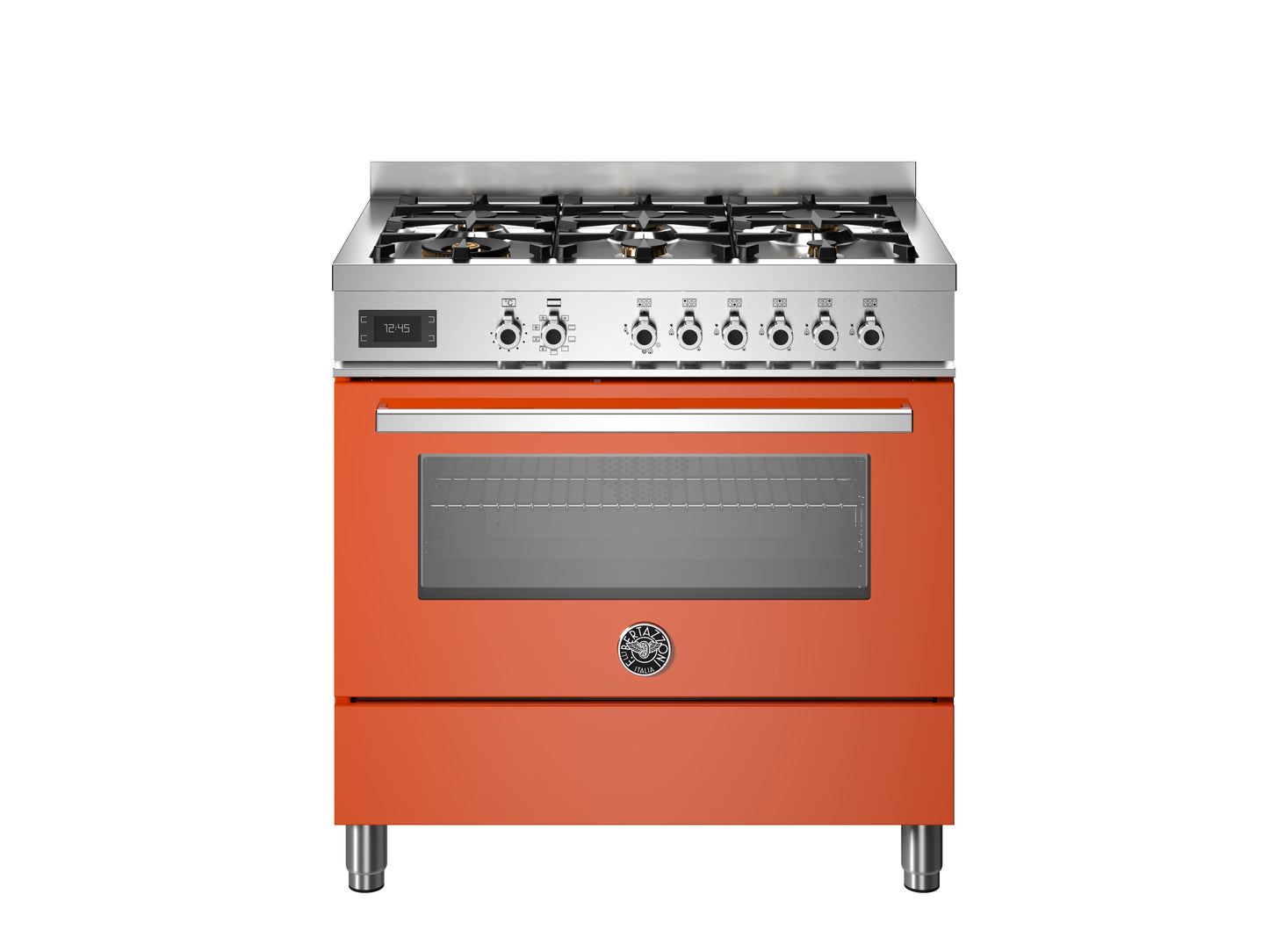 PRO96L1EXT, 90 cm 6-Burner, Electric Oven, Professional Series