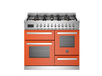 PRO106L3EXT, 100 cm 6 burner, electric triple oven, Professional Series