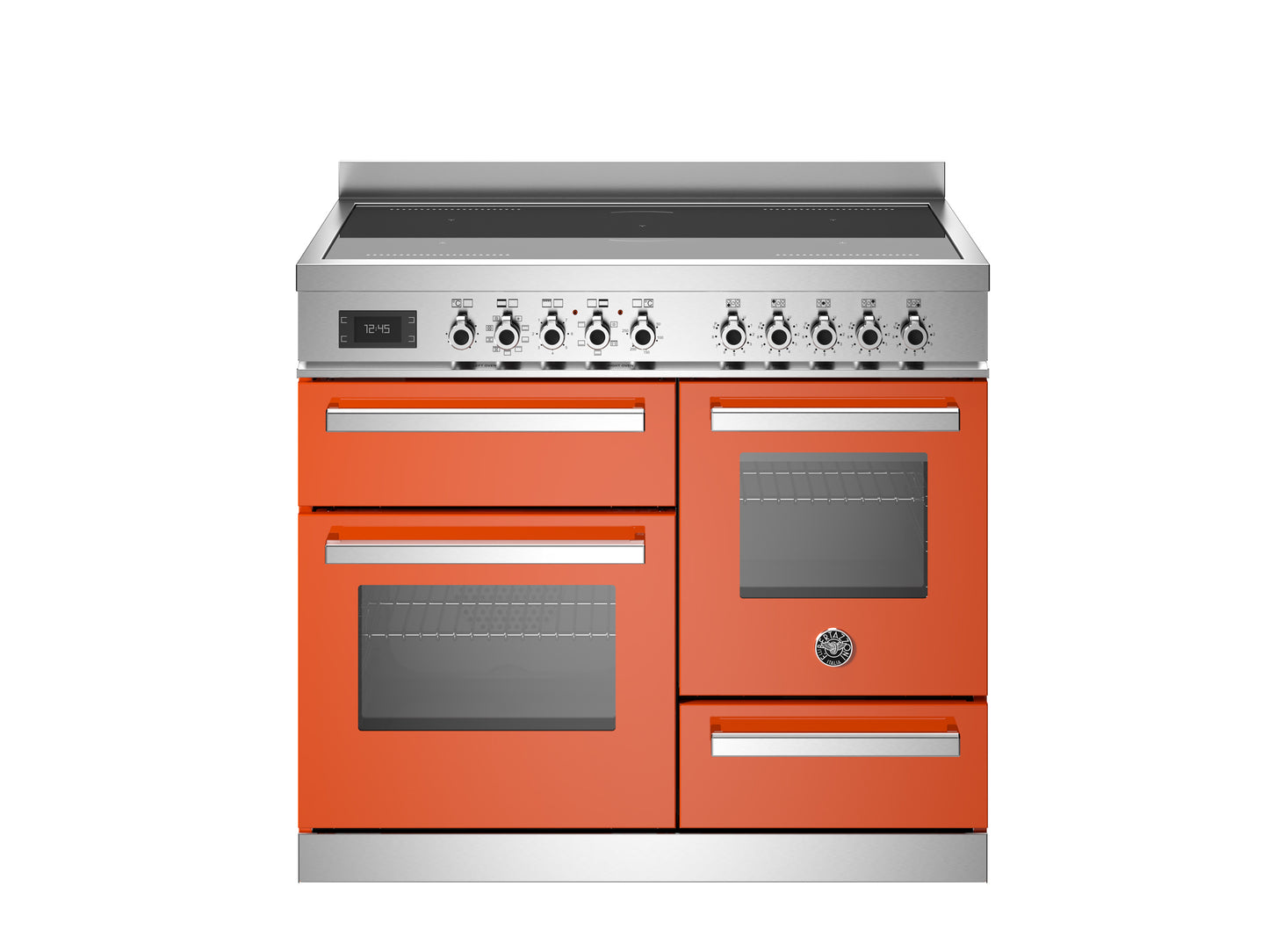 PRO105I3EXT, 100 cm induction top, electric triple oven, Professional Series