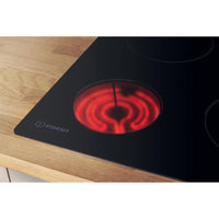 60CM 6 Levels Electric Ceramic Hob - Black - Dial Control - 4 Zones