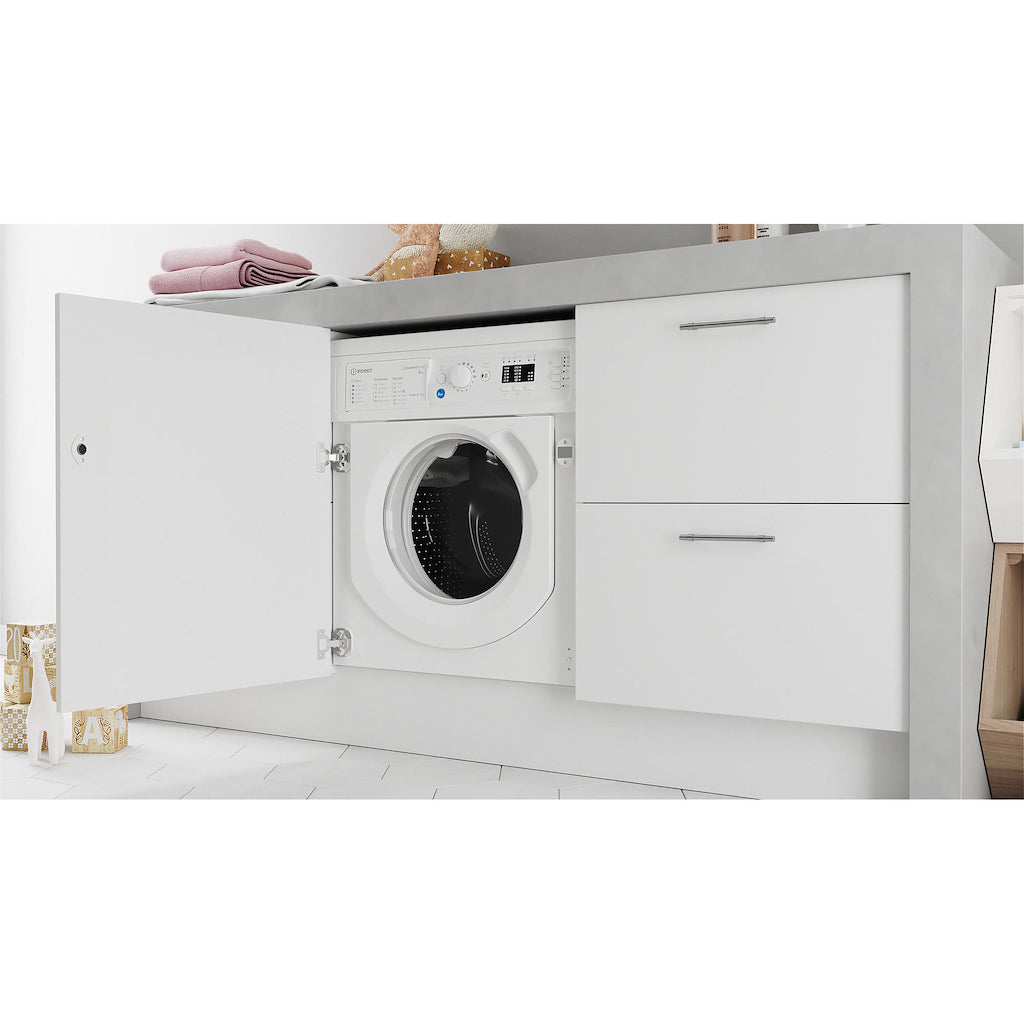 Indesit BIWMIL81485 Built in front loading washing machine: 8kg