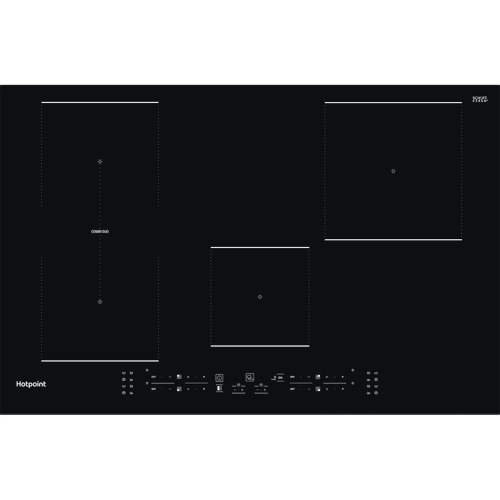 Hotpoint 77cm Induction Hob with MyMenu