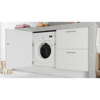 Built in front loading washing machine: 9,0kg - BI WMIL 91485 UK