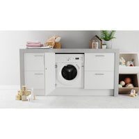 Built in front loading washing machine: 9,0kg - BI WMIL 91485 UK