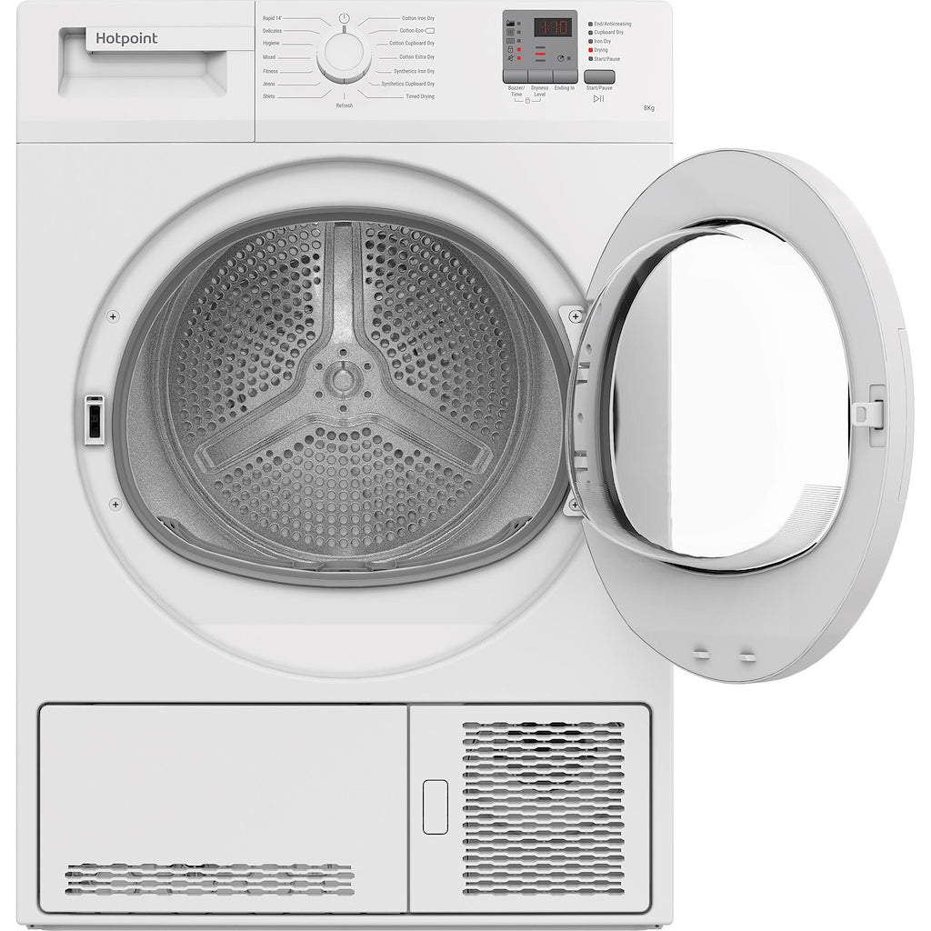 Hotpoint CHDC82WWGDUK 8kg Condenser Tumble Dryer