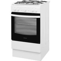 Gas Single Cooker - Coventional Oven - White With Click&Clean and Auto Ignition
