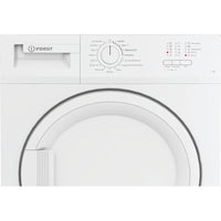 Indesit Dryer CYDC82WWGLUK 8KG Condenser Sensor Dry White 15 cycles
