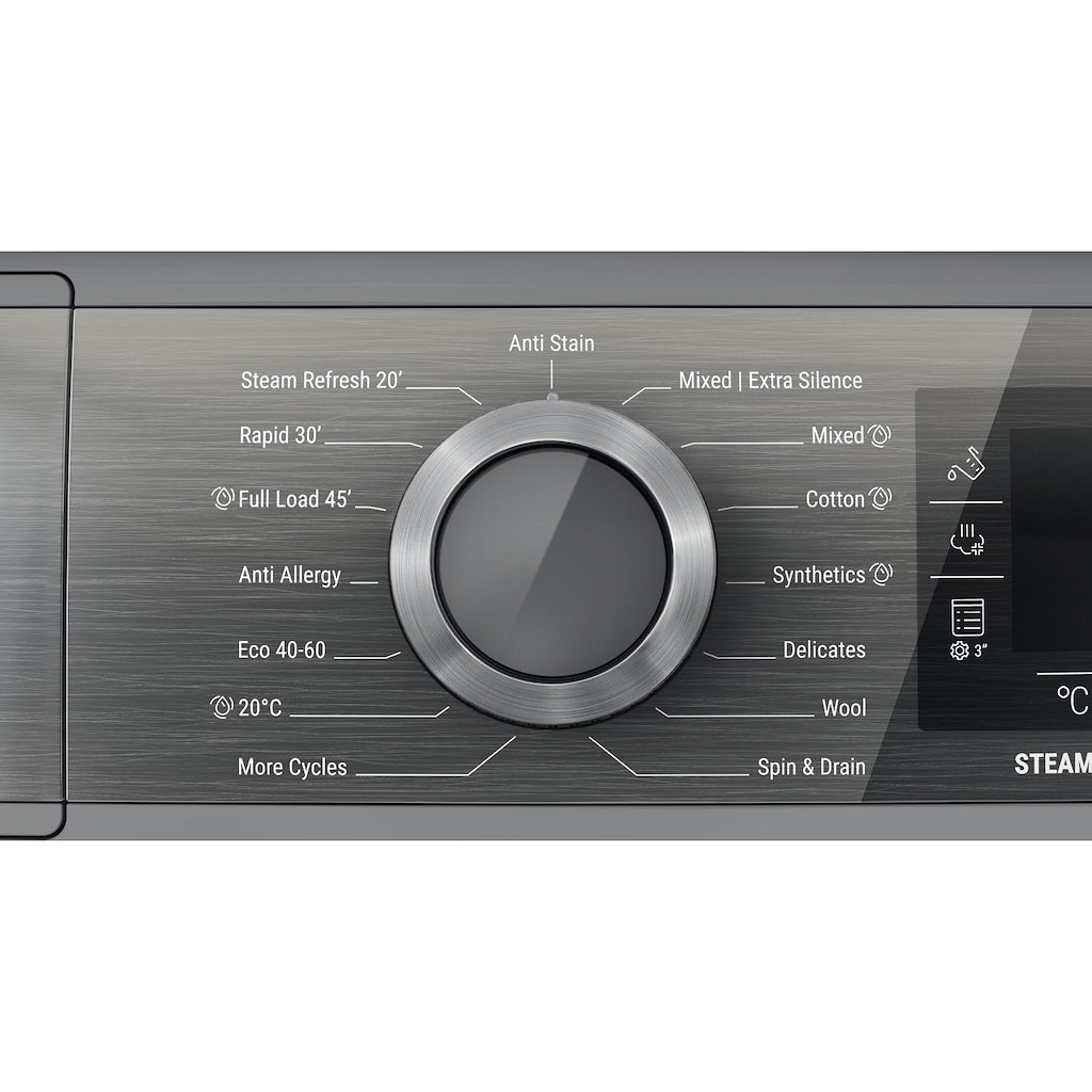 Hotpoint H8 W046SB UK Washing Machine - Silver