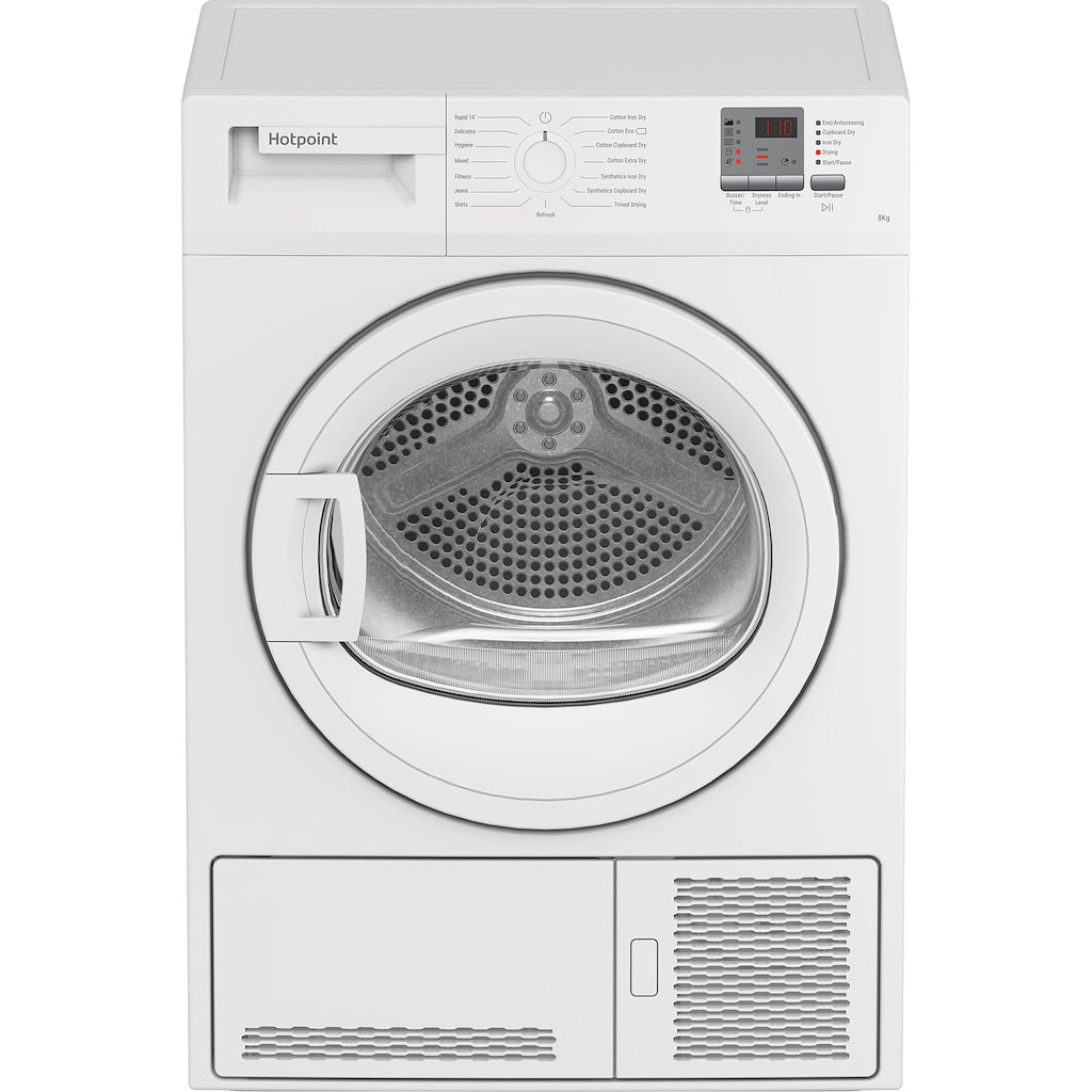 Hotpoint CHDC82WWGDUK 8kg Condenser Tumble Dryer