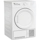 Indesit Dryer CYDC82WWGLUK 8KG Condenser Sensor Dry White 15 cycles