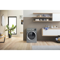 Hotpoint H8 W046SB UK Washing Machine - Silver