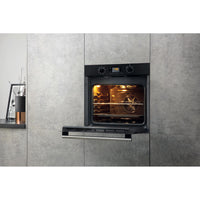 Hotpoint Class 2 MultiFlow Built-In Electric Single Oven - Black - Hydrolytic - A Rated - SA2 540 H BL