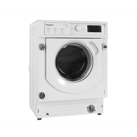 Hotpoint Built-In 8kg 1400rpm Washing Machine with Anti-stain
