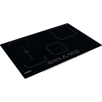 77CM Push&Go Induction Hob - Black - 9 Power Levels - Touch Control With Dualzone and Boost Power