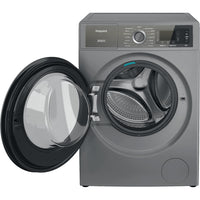 Hotpoint H8 W046SB UK Washing Machine - Silver