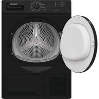 Indesit Dryer CYDC82BBGLUK 8KG Condenser Sensor Dry Black 15 cycles