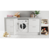 Indesit BIWMIL81485 Built in front loading washing machine: 8kg