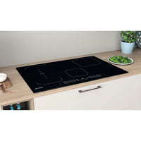 77CM Push&Go Induction Hob - Black - 9 Power Levels - Touch Control With Dualzone and Boost Power