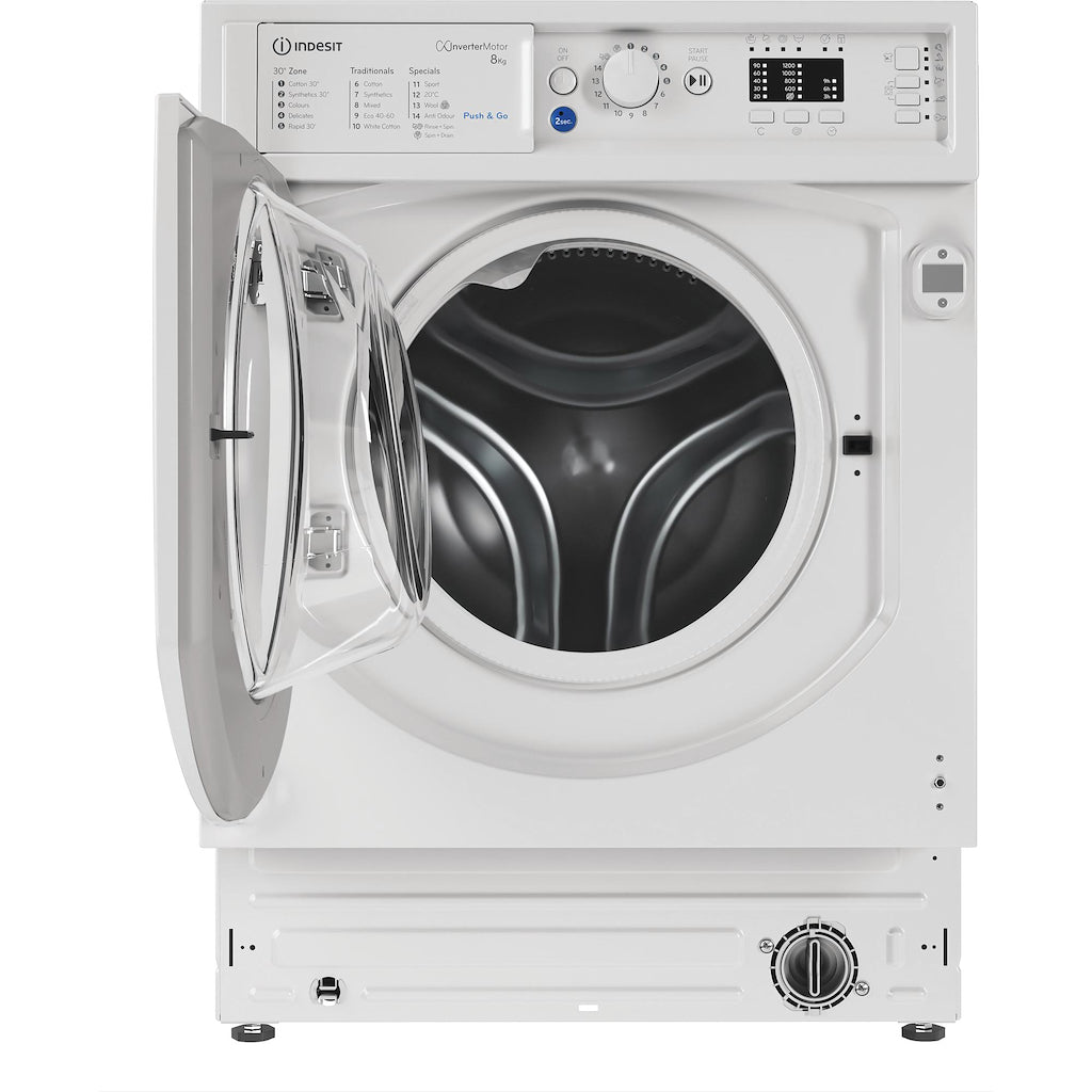 Indesit BIWMIL81485 Built in front loading washing machine: 8kg