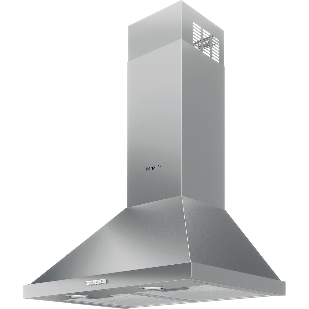 Hotpoint 60cm Chimney Pyramid Cooker Hood
