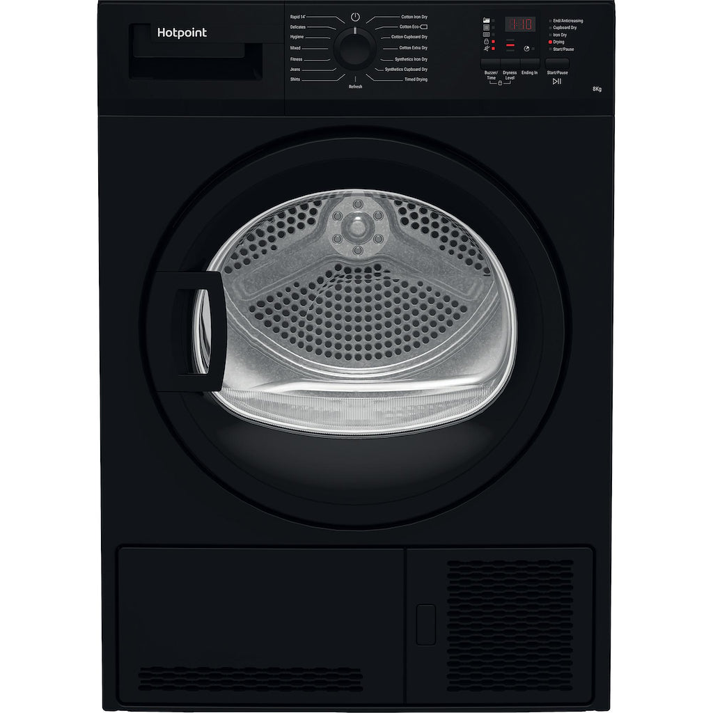 Hotpoint condenser tumble dryer: freestanding, 8,0kg