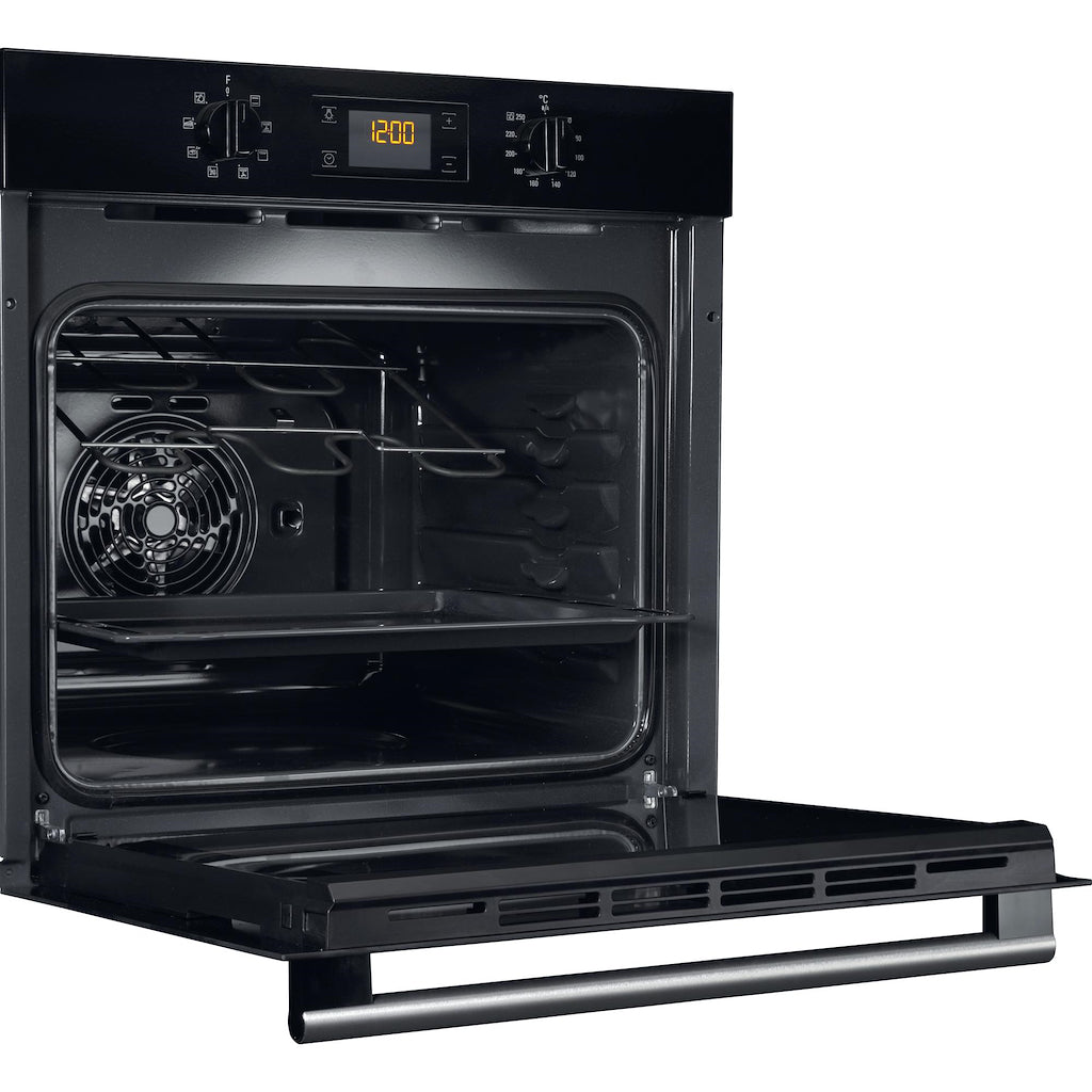 Hotpoint Class 2 MultiFlow Built-In Electric Single Oven - Black - Hydrolytic - A Rated - SA2 540 H BL