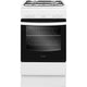 Gas Single Cooker - Coventional Oven - White With Click&Clean and Auto Ignition