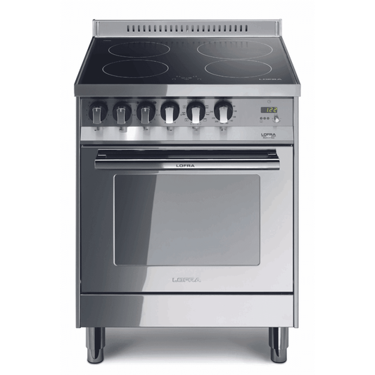 Professional 60 cm Electric Fuel Range Cooker - Stainless Steel - Lofra Cookers