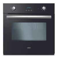 Professional Gas Oven 60 cm - Gaia - Black Glass - Lofra Cookers