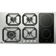 Professional Stainless Steel Mixed Hob 90 cm - Nettuno - Stainless Steel