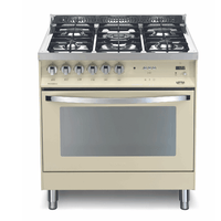 Rainbow 80 cm Gas Range Cooker - Ivory White - Lofra Cookers