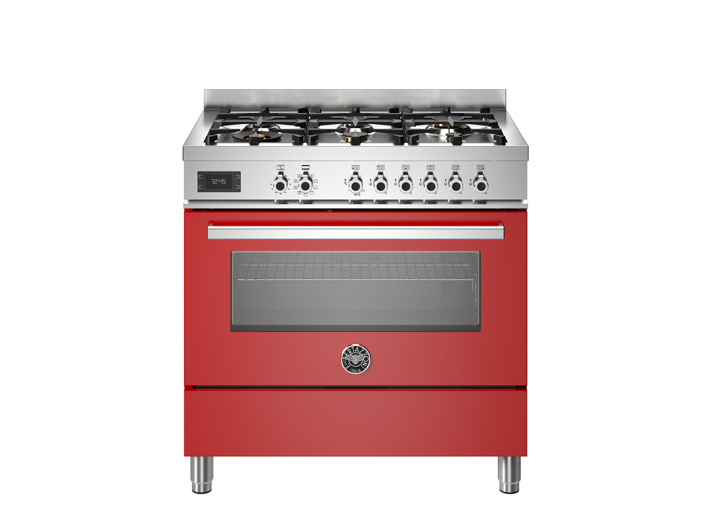 PRO96L1EXT, 90 cm 6-Burner, Electric Oven, Professional Series