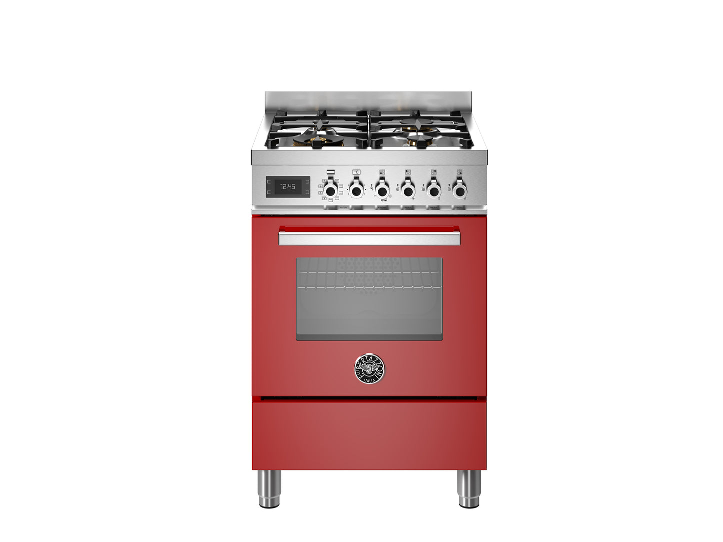 PRO64L1EXT, 60 cm 4-burner, electric oven, Professional Series