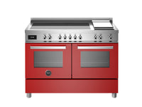 Bertazzoni Professional Series, 120 cm induction top + griddle, electric double oven