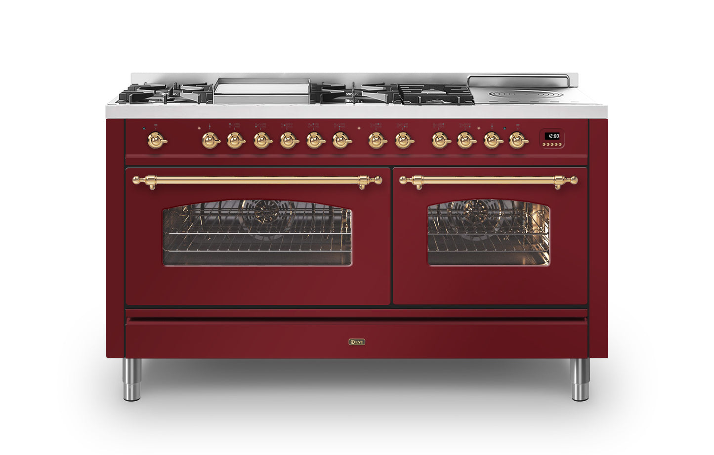 Ilve Milano 150 Fry-Top & Coup De Feu