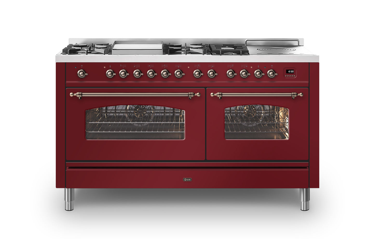Ilve Milano 150 Fry-Top & Coup De Feu