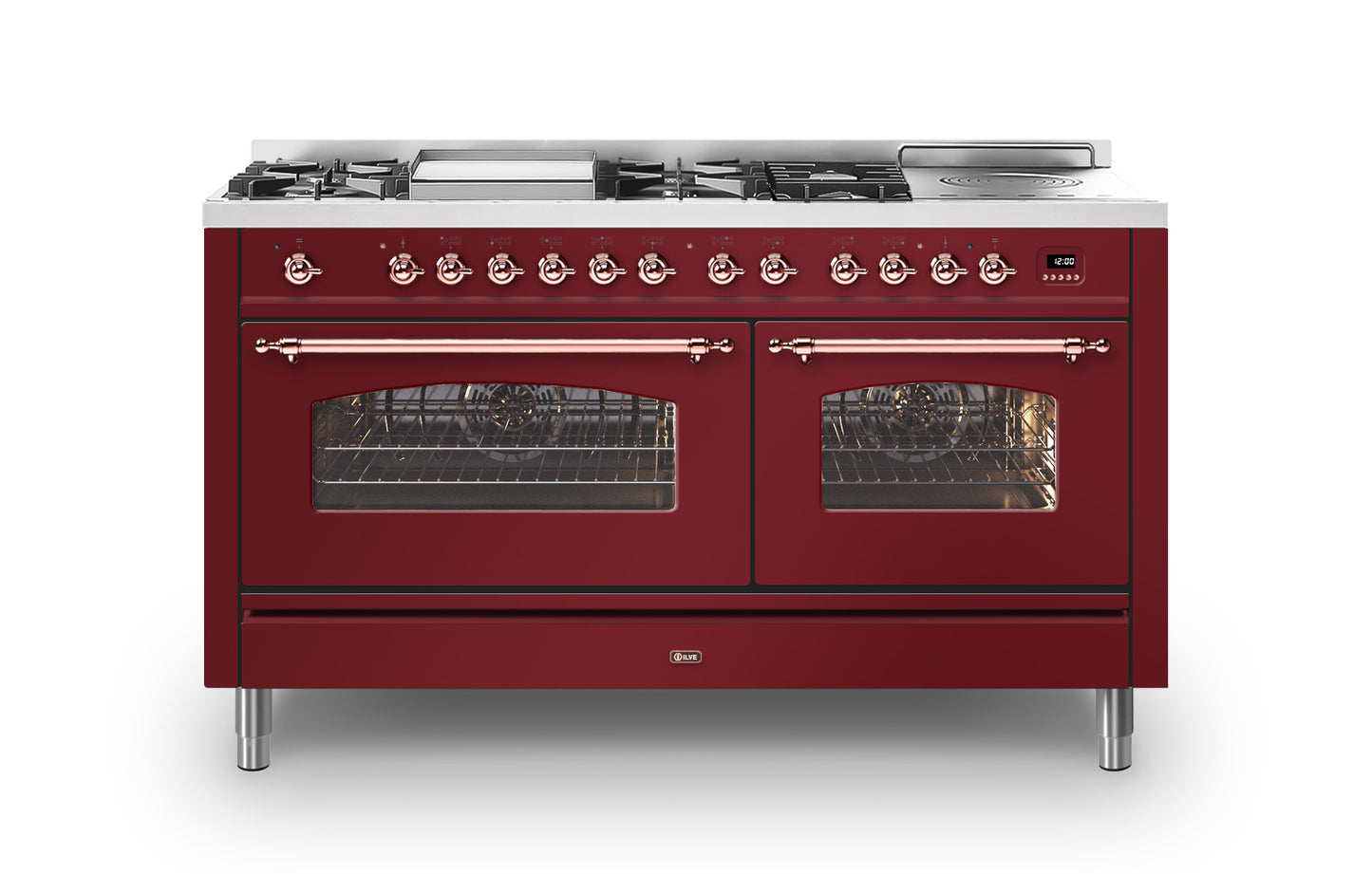 Ilve Milano 150 Fry-Top & Coup De Feu
