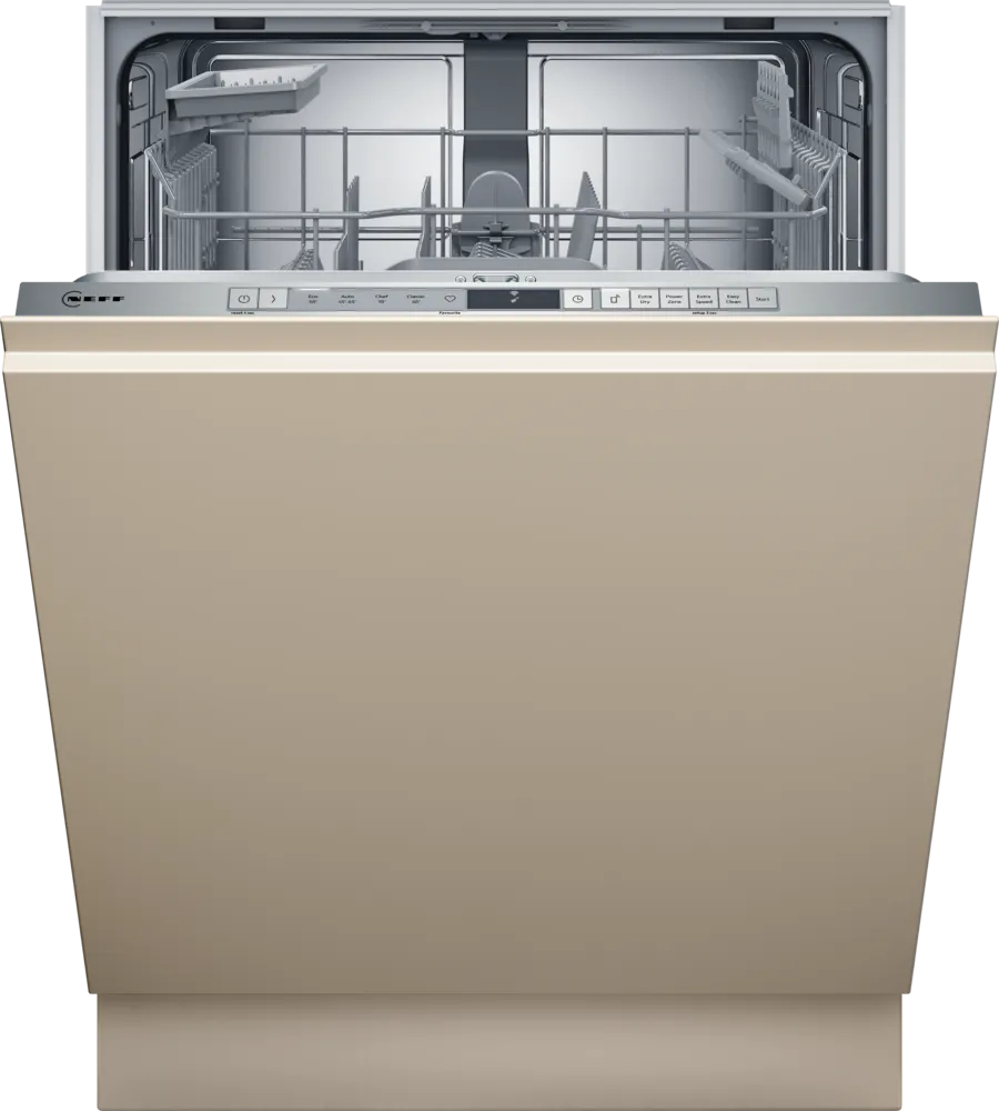 Neff S153HKX03G N30 Fully Integrated Dishwasher, 13 Place Settings, D Rated