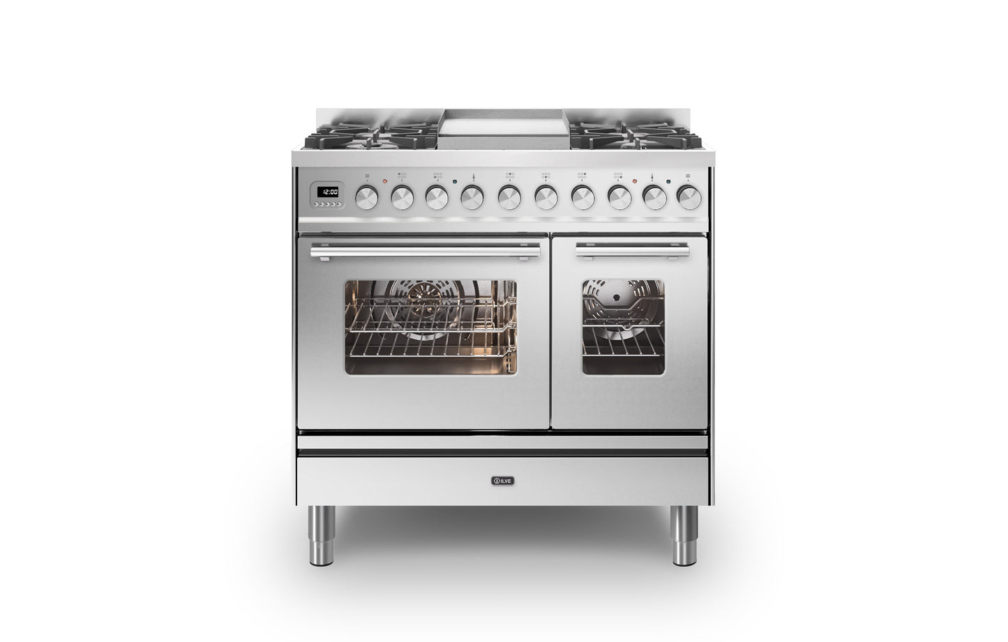Ilve Roma 90 Twin Fry-Top